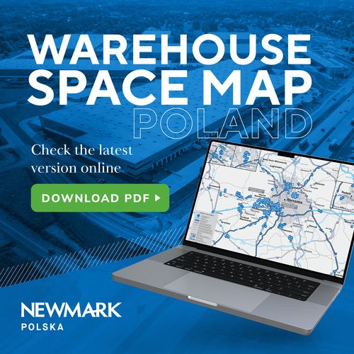 Warehouse space map Poland