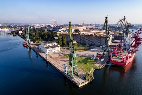 Mostostal Pomorze leases a new warehouse on the Ostrów Island