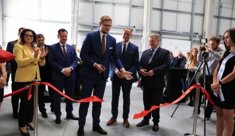 High-bay warehouse opened in Port Gdynia logistics centre