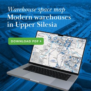 Warehouse space map - Modern warehouses in Upper Silesia